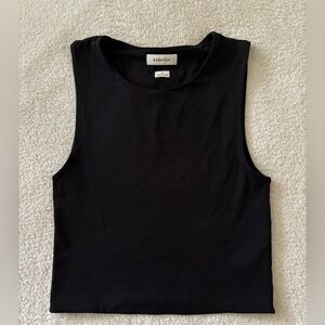 Babaton Black Muscle Tee Size Medium